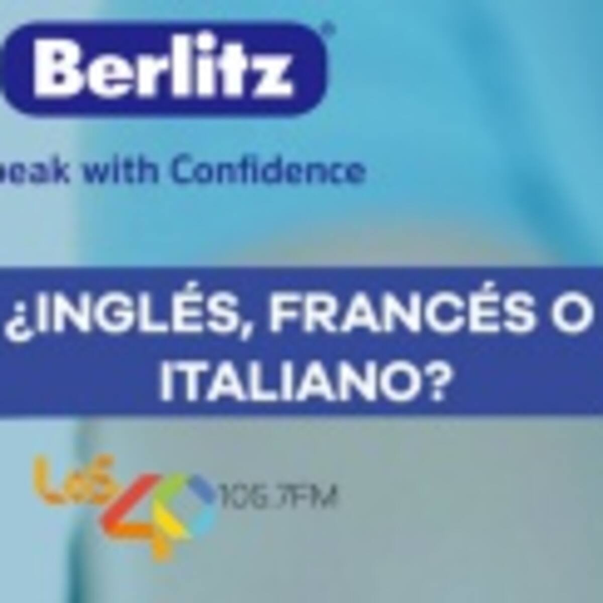 Gana con #LOS40 y Berlitz