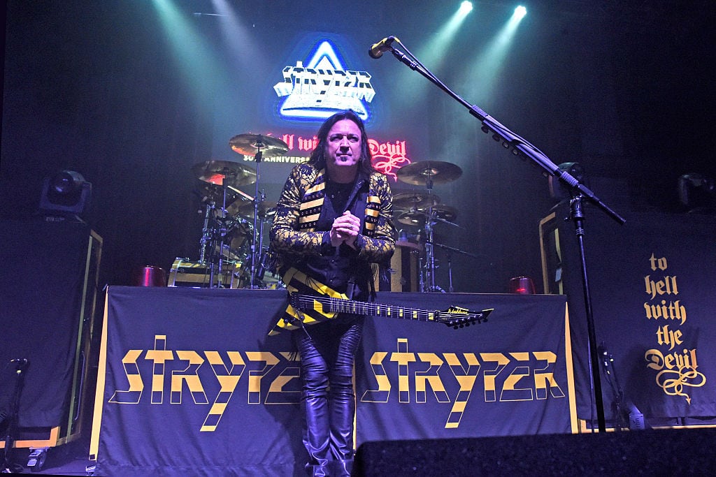 Stryper, en un concierto reciente.