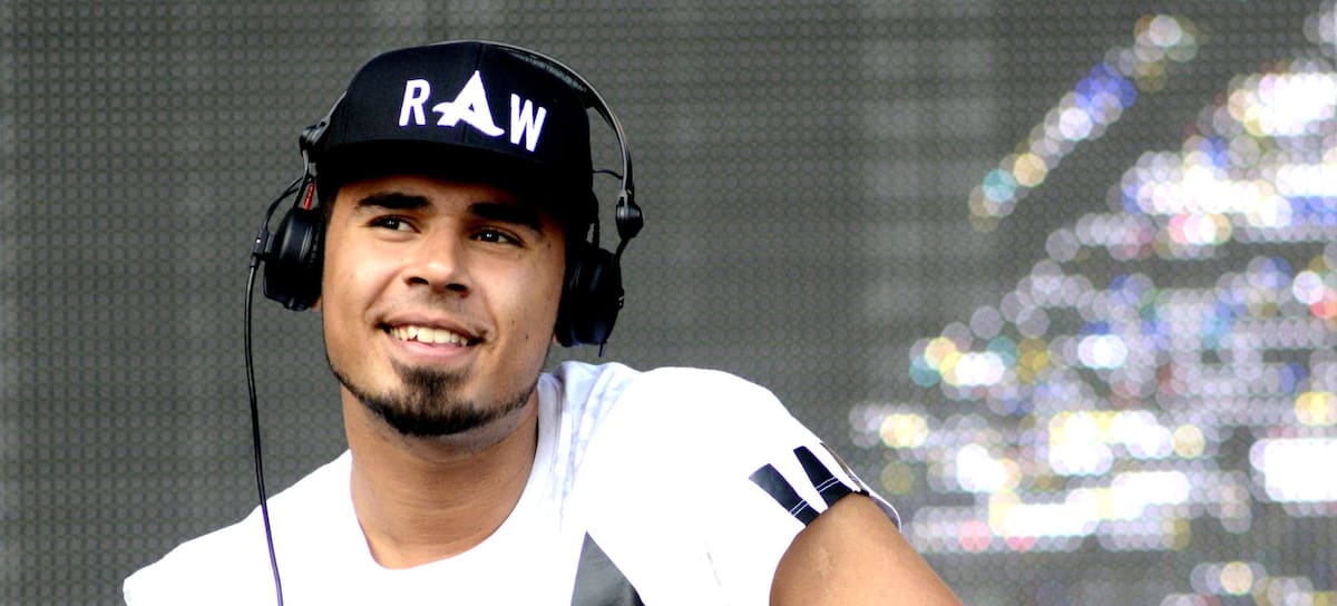 Afrojack, durante una pinchada en 2014