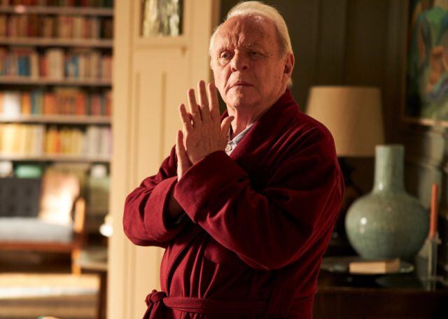 Anthony Hopkins se convirtió en el actor de mayor edad en ganarse un Oscar, tiene 83 años