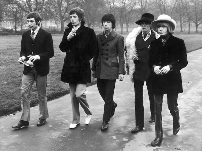 Charlie Watts, Mick Jagger, Bill Wyman, Keith Richard y Brian Jones de The Rolling Stones