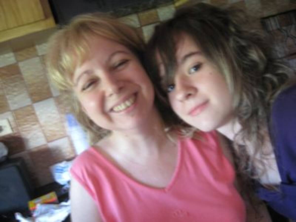 Analia y su mamá
