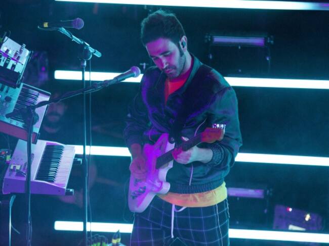 Sergio Sastre, concentrado en el escenario