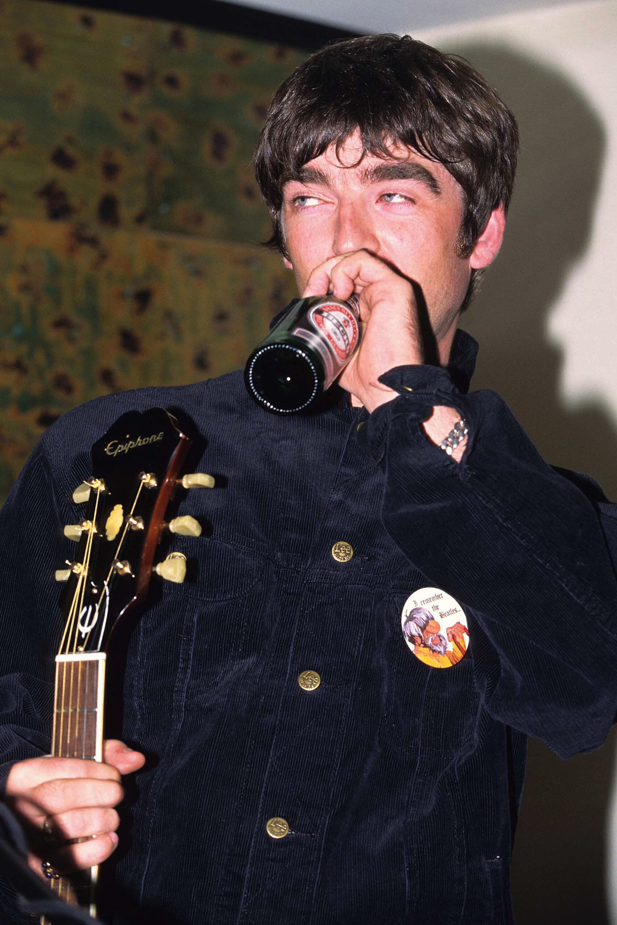 Noel Gallagher de Oasis en1995