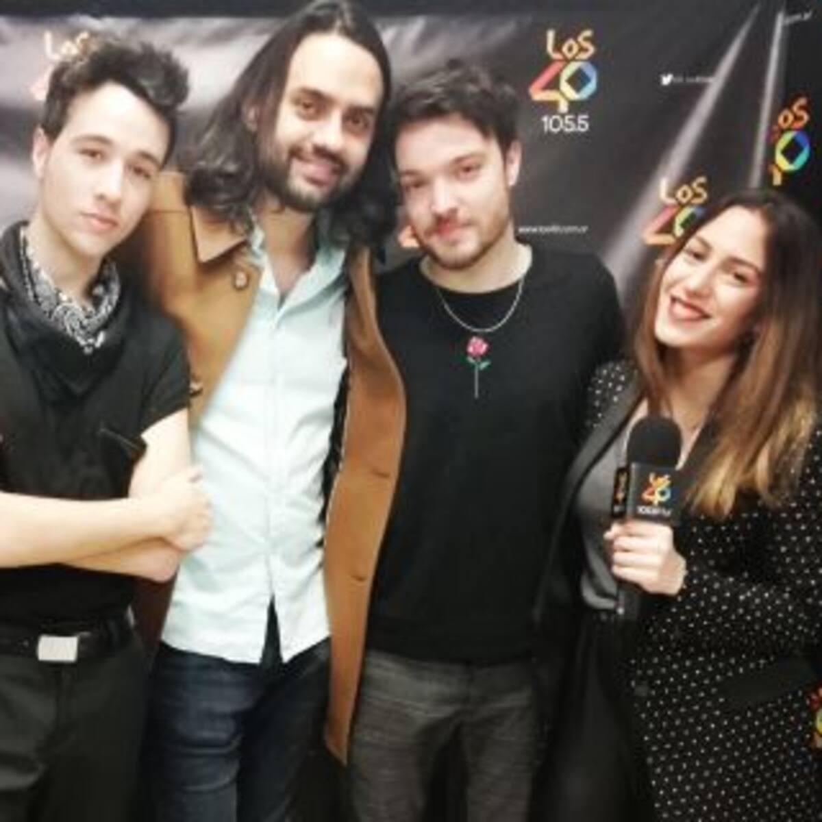 ¡Lucas & The Woods en LOS40!
