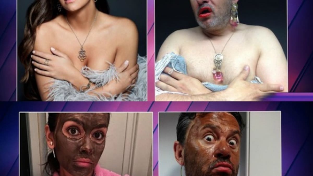 Miki Nadal parodia las fotos de Cristina Pedroche en Instagram