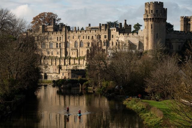 Castillo de Warwick.