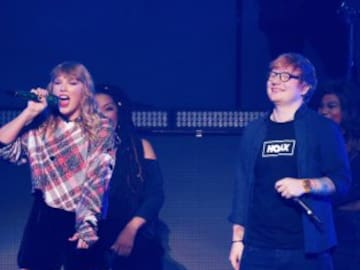 Ed Sheeran comparte el ‘making off’ del remix ‘The Joker And The Queen’ con Taylor Swift