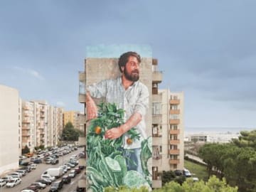 Titanes, la iniciativa que lleva el arte urbano a la llanura manchega