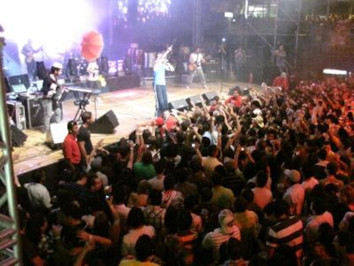Concierto de Calle 13 Palmares 2009
