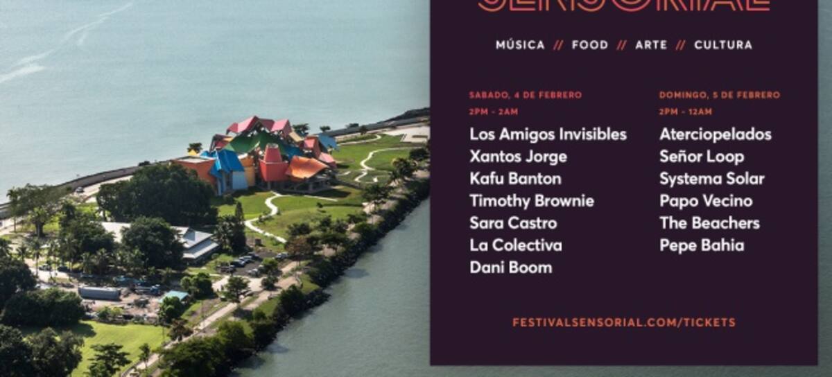 Festival Sensorial Panamá Line Up