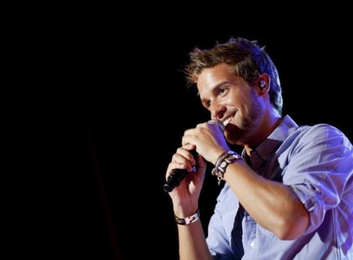 Pablo Alborán, en directo en su gira de 2011