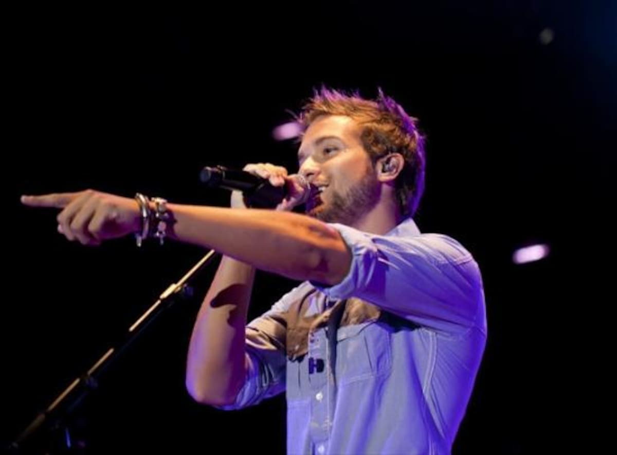 Pablo Alborán, en directo en su gira de 2011