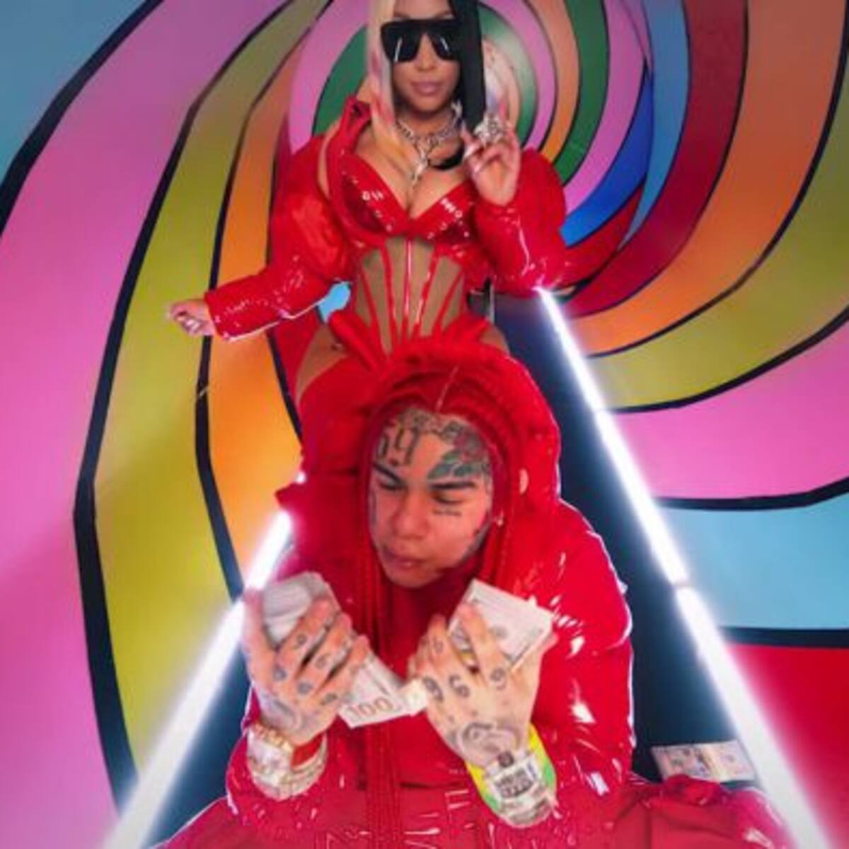 6ix9ine lanza polémica colaboración con Nicki Minaj
