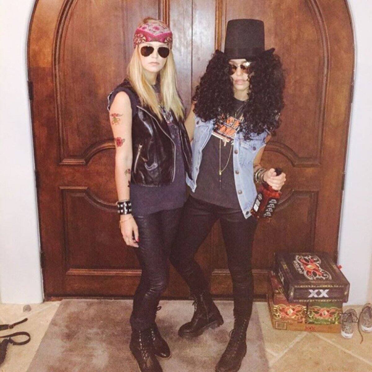 Jessica Alba y su look "Slash"