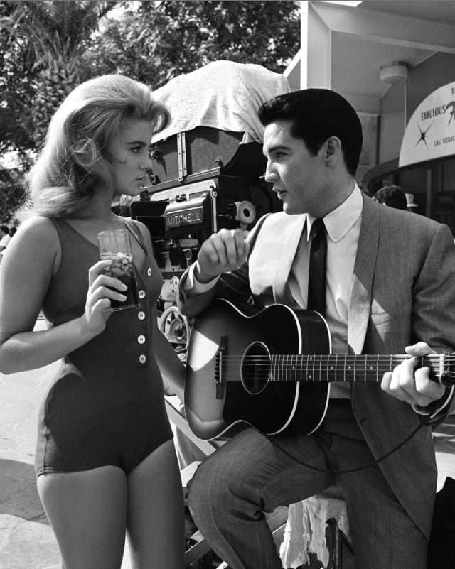 Ann-Margret y Elvis en una de las escenas