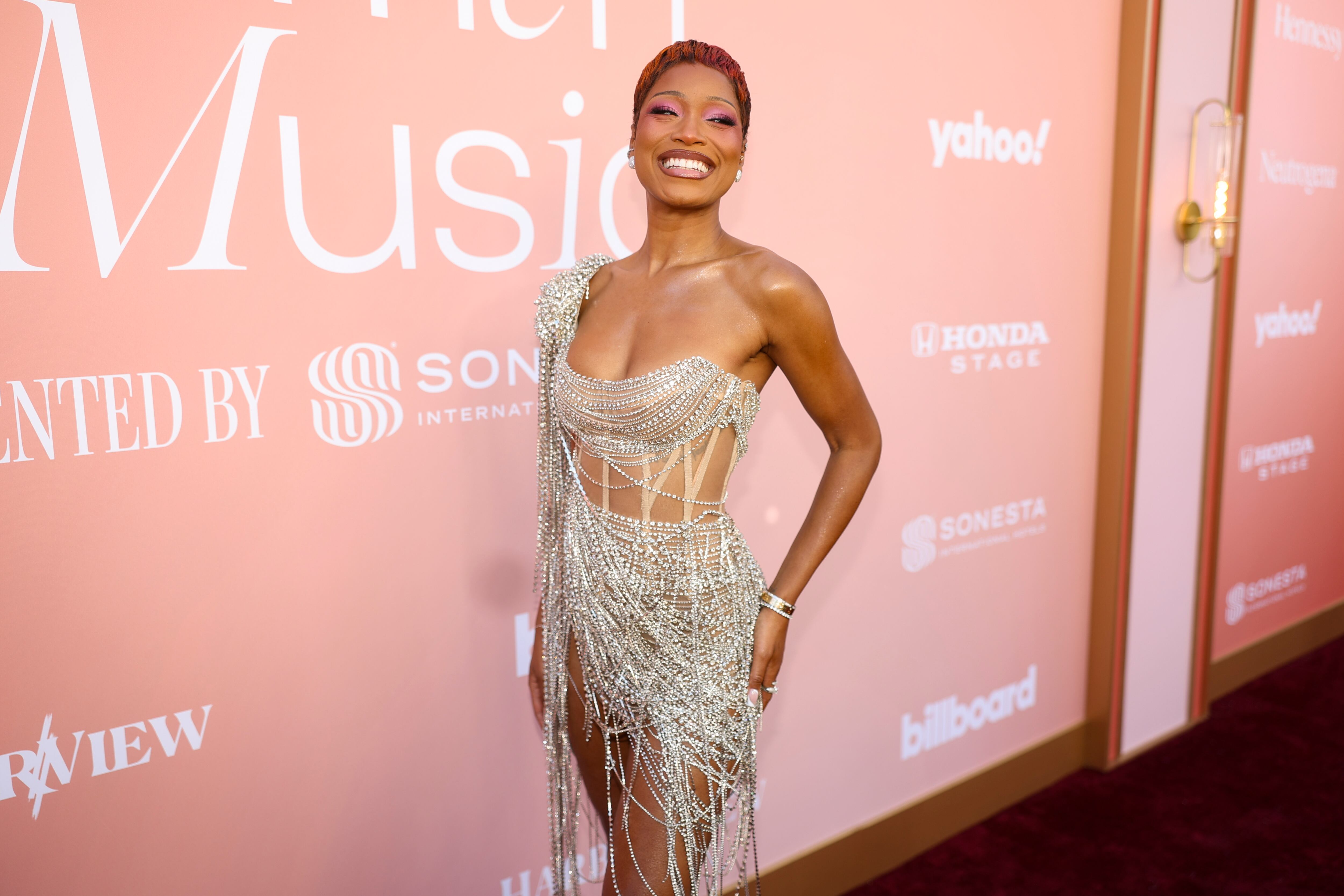 Keke Palmer presenta la gala de premios Billboard Women in Music 2026, abril de 2026
