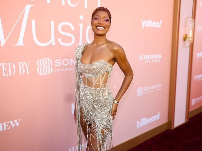 Keke Palmer presenta la gala de premios Billboard Women in Music 2026, abril de 2026
