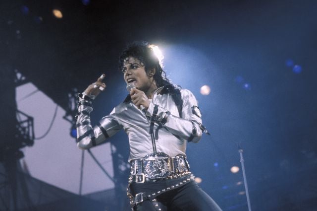 Michael Jackson en Rotterdam, en 1988.