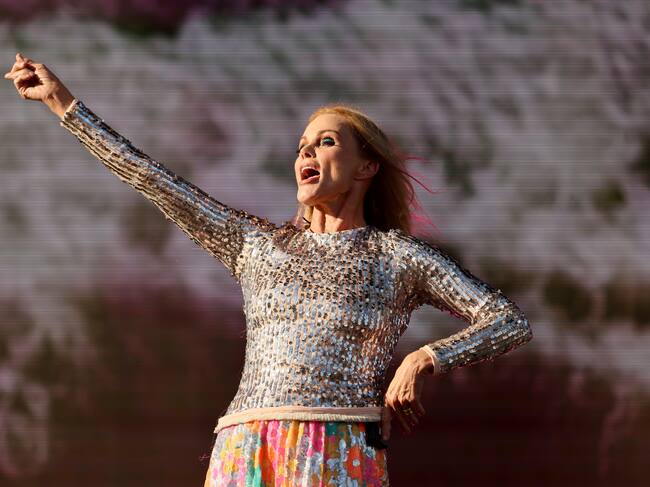 Ielinda Carlisle de The Go-Go's, en el Coachella Fest 2025.