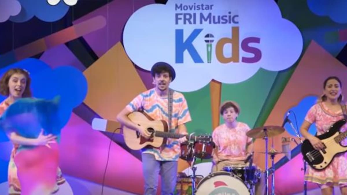 El MOVISTAR FRI MUSIC KIDS LLEGÓ A MILES DE CHICOS EN SUS CASAS