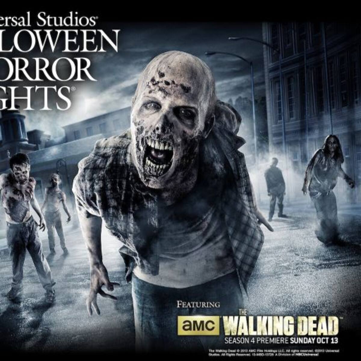 ‘The Walking Dead’ tendrá atracción en Universal Studios