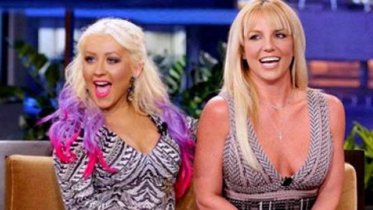 Así eran Britney Spears y Christina Aguilera de chiquitas