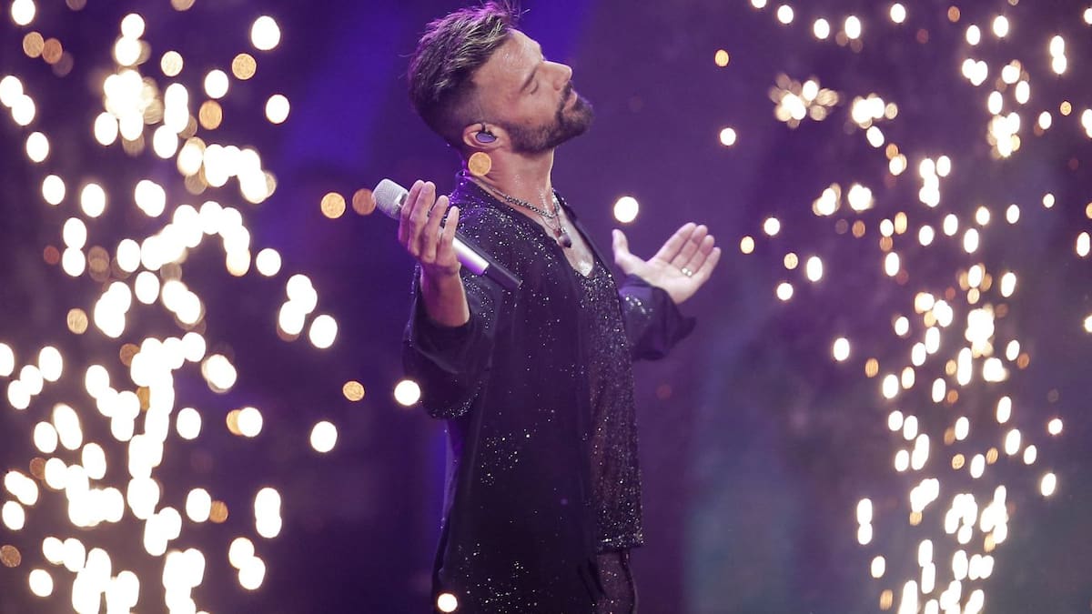 Ricky Martin publica su primera foto con la familia al completo