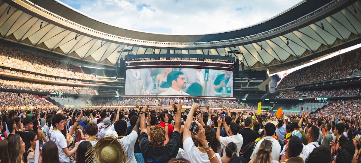 Bad Bunny y su 'DeBI TiRAR MaS FOToS Tour', en el Metropolitano 2026.