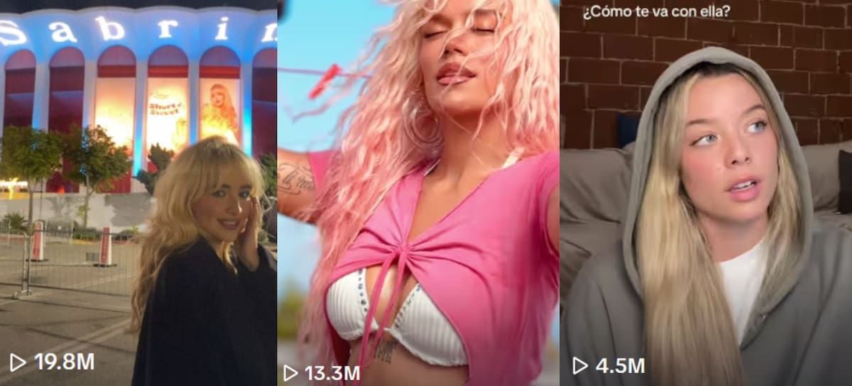 Los artistas promocionan sus canciones en la plataforma.