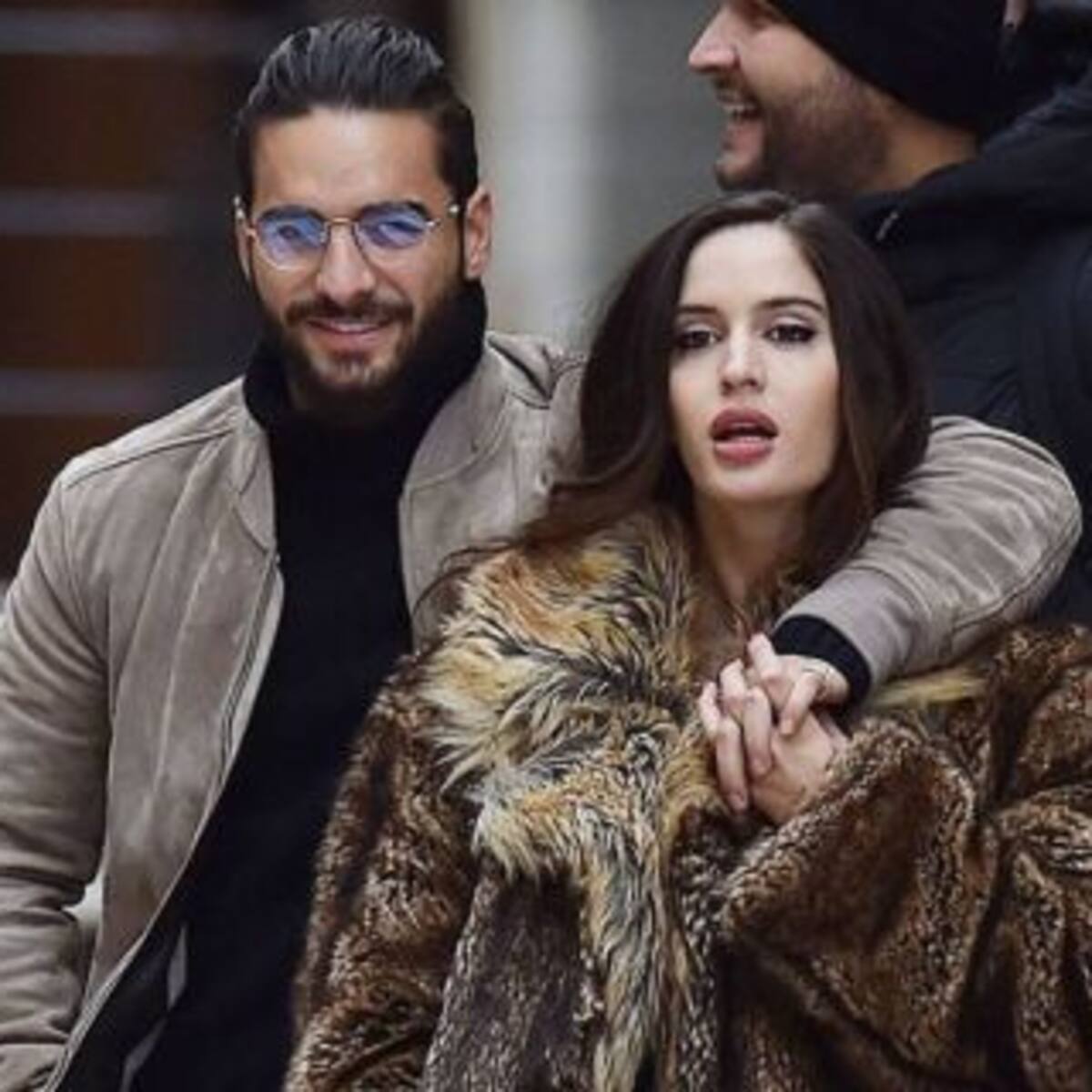 ¡Por fin! Maluma también publicó fotos de su novia en redes sociales