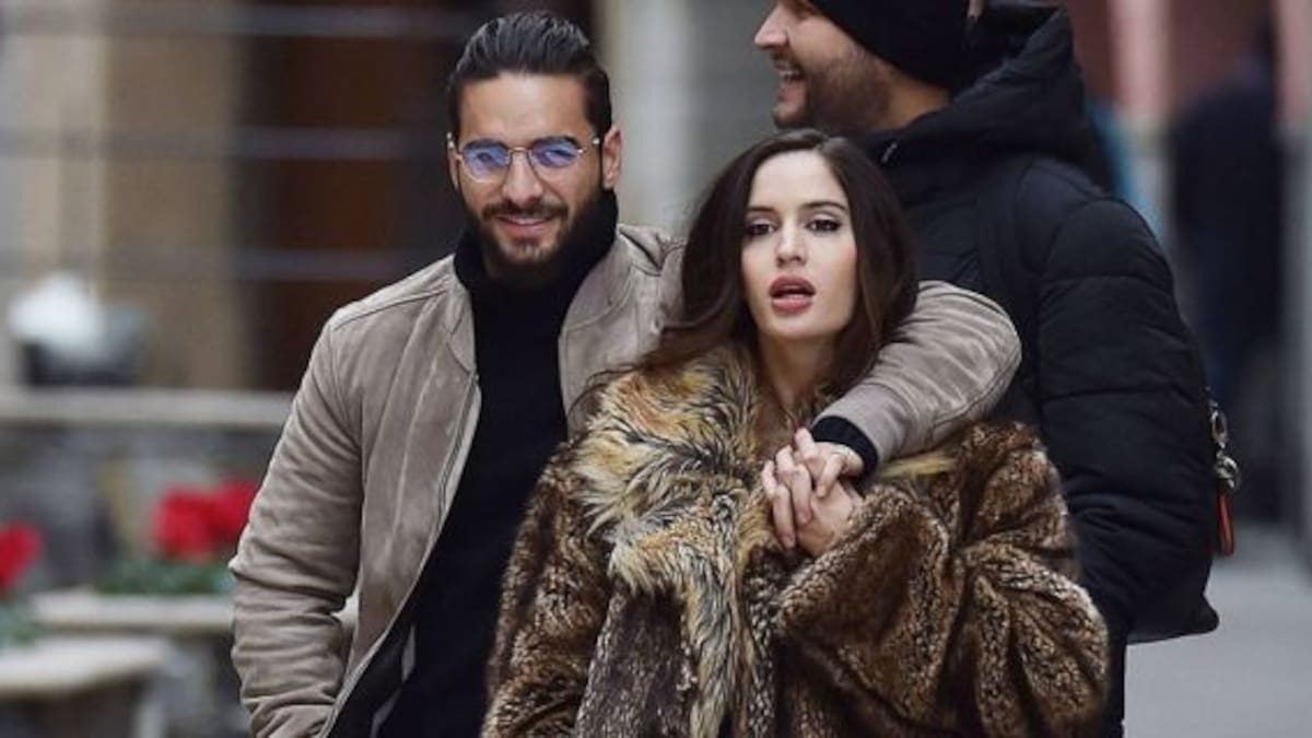 ¡Por fin! Maluma también publicó fotos de su novia en redes sociales