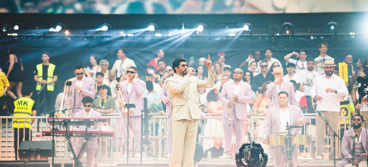 Bad Bunny, en concierto en Madrid.