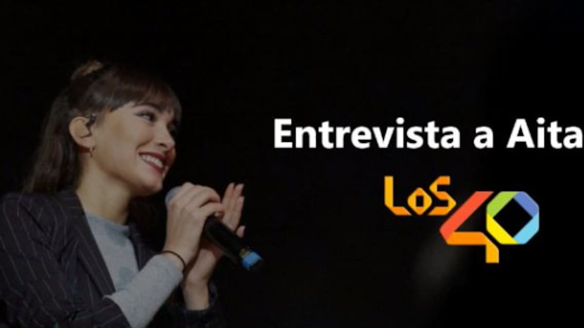 Aitana: "Tengo la suerte de poder trabajar de algo que me encanta"