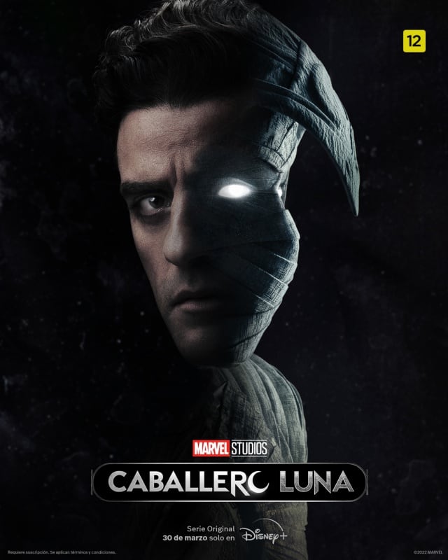 Póster oficial de la seire &#039;Caballer Luna&#039;