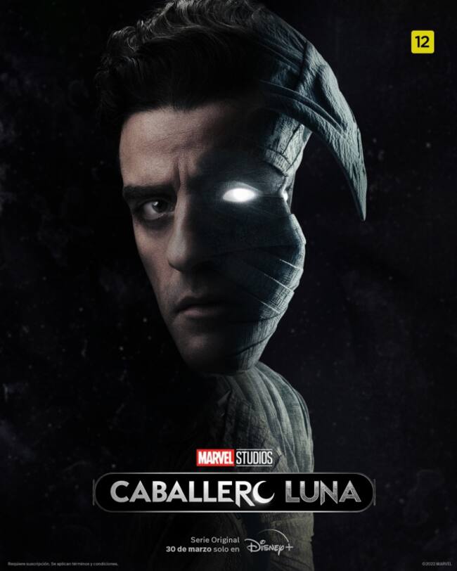 Póster oficial de la seire 'Caballer Luna'