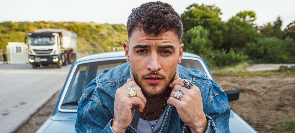 El artista Lucas Curotto