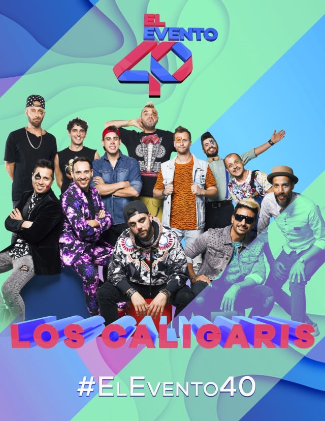 Los Caligaris llegan al Evento 40 2019 en Foro Sol predsentando sus grandes éxitos como: Kilómetros, Razón y más...