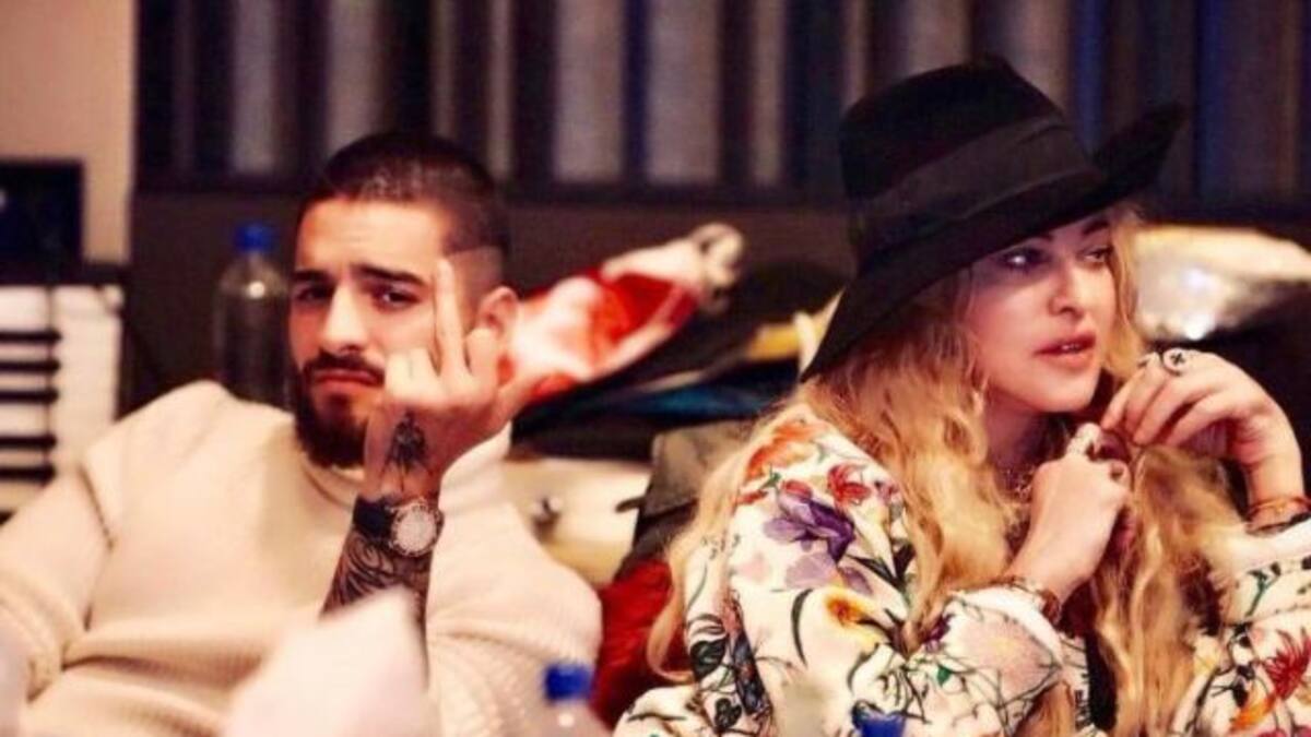 Maluma se prepara para lanzar un tema con Madonna