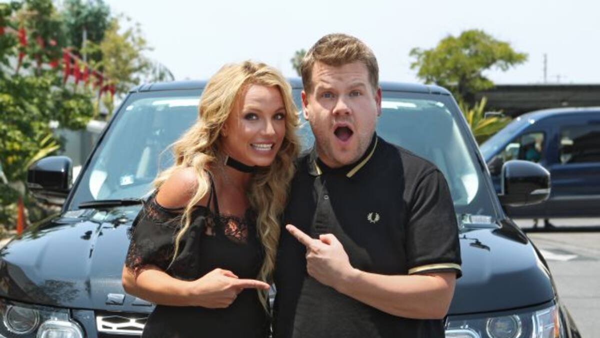 Britney Spears hace Carpool Karaoke con James Corden