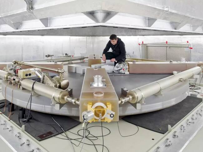 La maquinaria utilizada por los responsables del estudio (TUM).