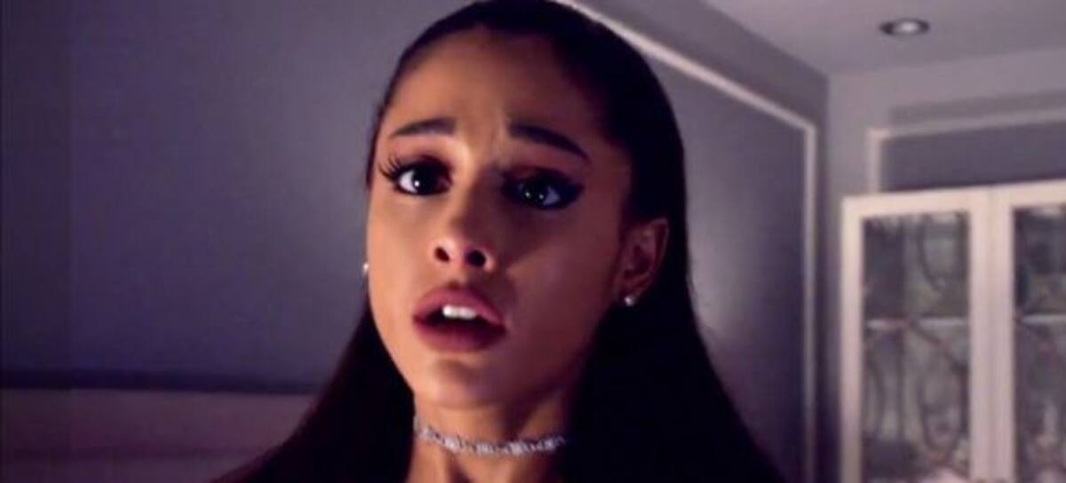 El susto de Ariana Grande!