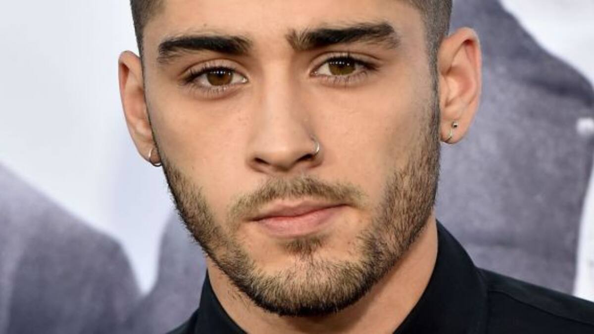 Zayn Malik sorprendió con su pelo verde