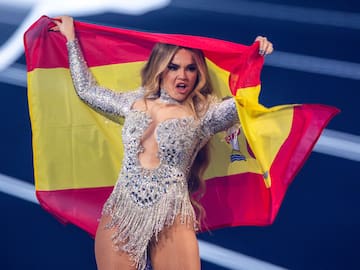 Así ha sido la actuación de Melody en la gran final de Eurovisión 2025: Con helicóptero y poderío absoluto