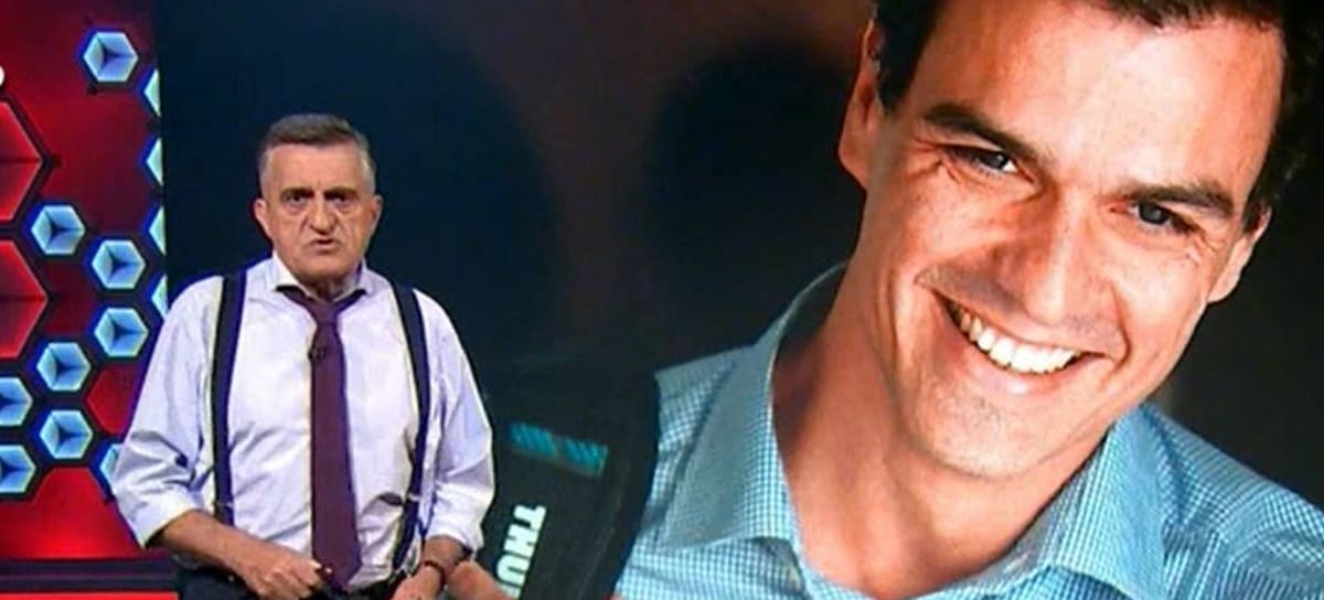 El Gran Wyoming y Pedro Sánchez en 'El Intermedio'