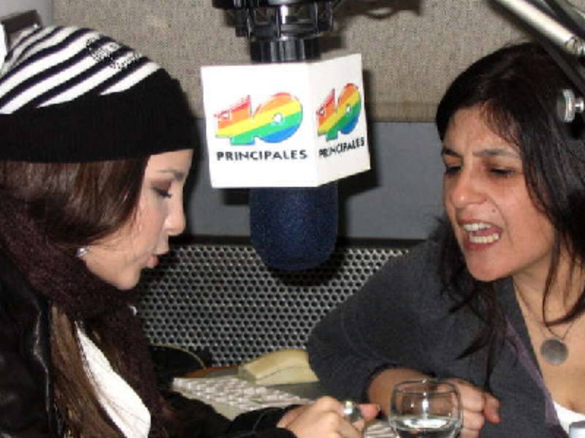 Belinda junto a Gabi Romero