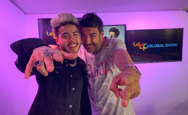 Mario Bautista y Tony Aguilar en LOS40 Global Show