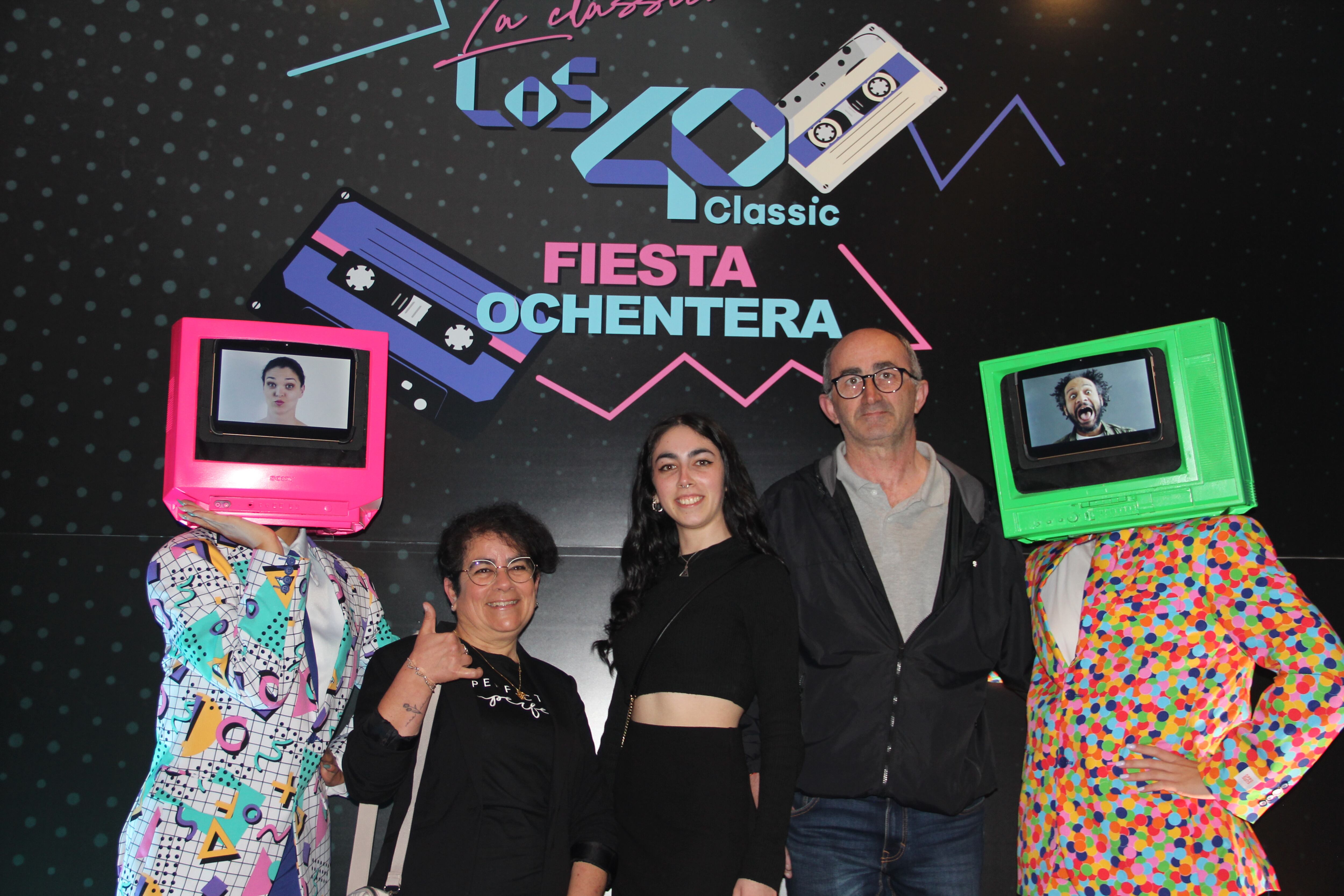 La Clássica Fiesta Ochentera, en Lugo. Foto cedida por Gaby Davila (LOS40 Galicia)