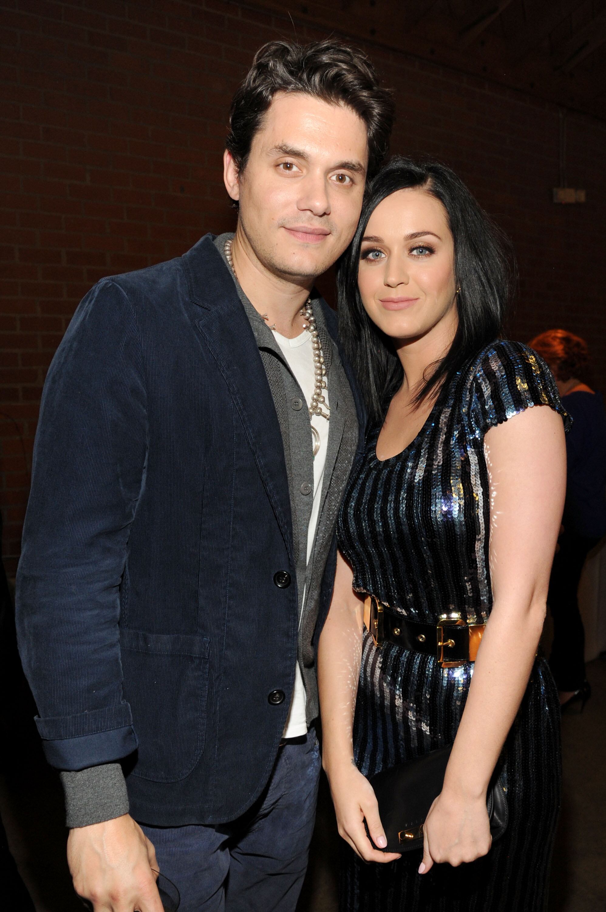 John Mayer y Katy Perry en 2014