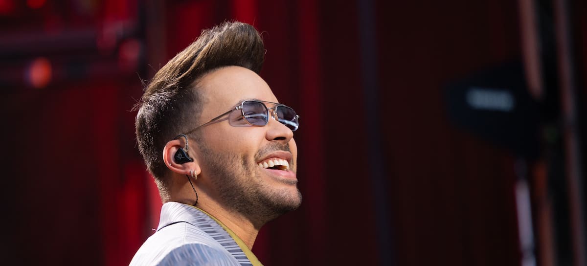 Prince Royce, en el Riyadh Air Metropolitano, el 24 de julio de 2026.